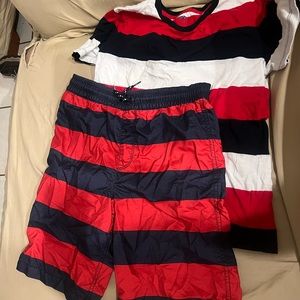 Old Navy Swimmwear & Shitt Boy Size 8